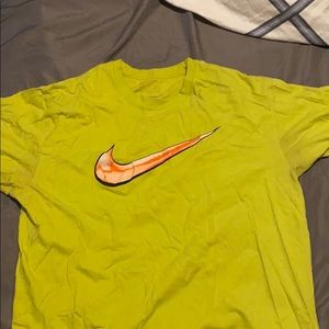 A nike shirt